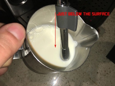 How do you steam milk?