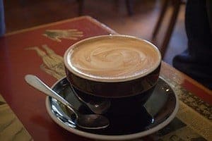 flat white coffee