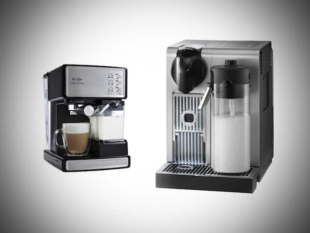 Cafe-Quality Coffee Machines : Coffee Machine With Milk Frother