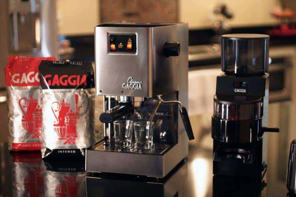 Gaggia Classic On Bench