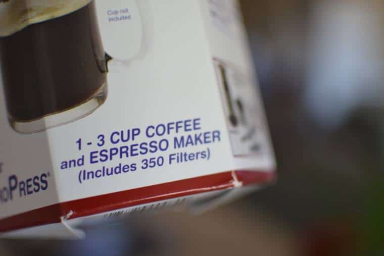 aeropress coffee and espresso maker