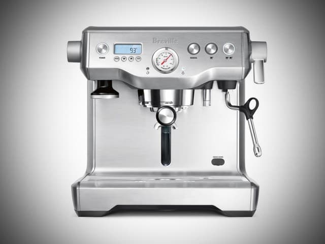 breville dual boiler latte machine