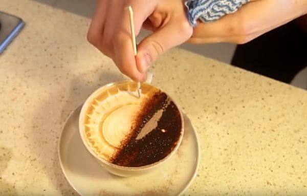 Sunrise Coffee Art