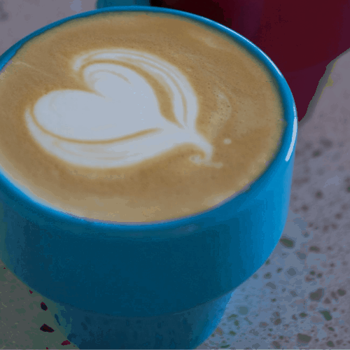 Piccolo latte coffee