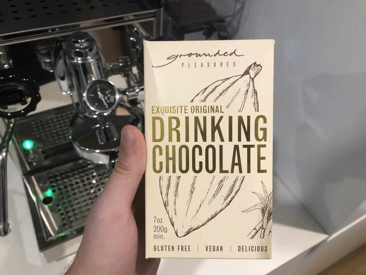 drinking chocolate for mocha