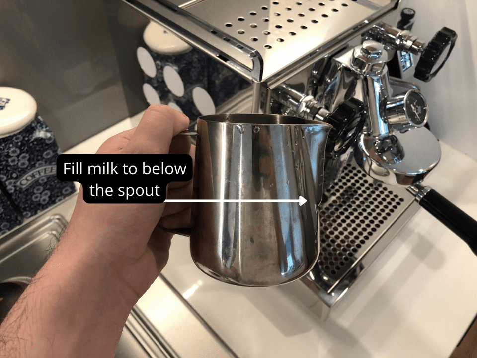 jug for steaming milk