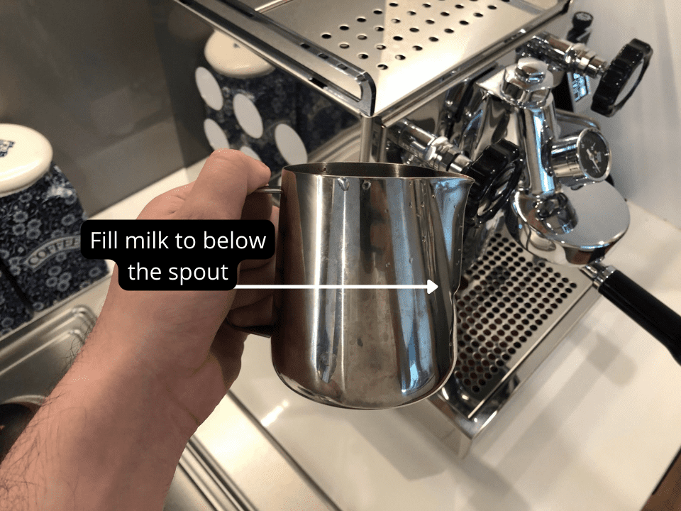 How To Steam Milk With Espresso Machine - Baked, Brewed, Beautiful