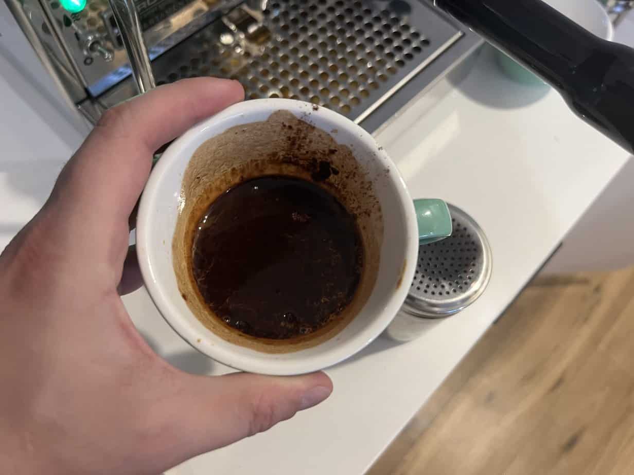Step 4 dash chocolate on espresso chocolate mixture Step 4 dash chocolate on espresso chocolate mixture