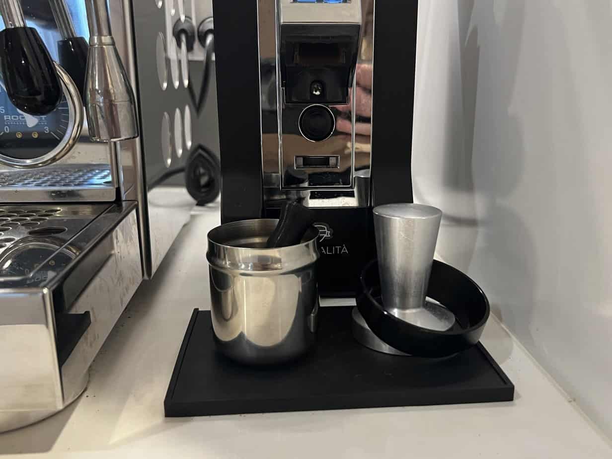Espresso tamping mat Espresso tamping mat