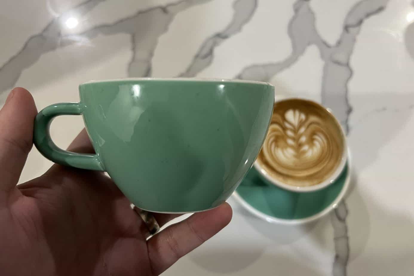 Cup for latte art Cup for latte art