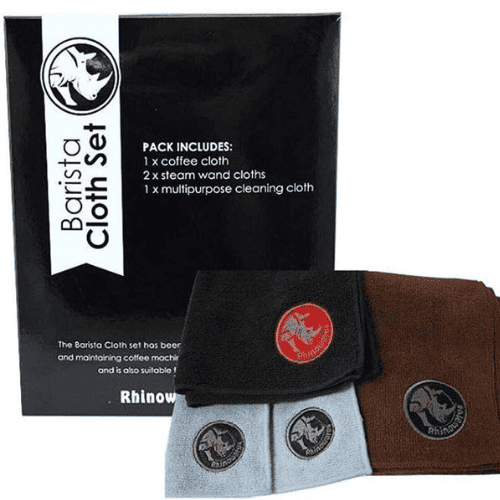 CAFEMASY Barista Towel Set for Coffee Bar - Pack of 3pcs Barista Cleaning  Cloth with Hook Soft Barista Towels for Cleaning Espresso Machine Steam  Wand