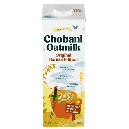 Chobani Oat Milk For Coffee