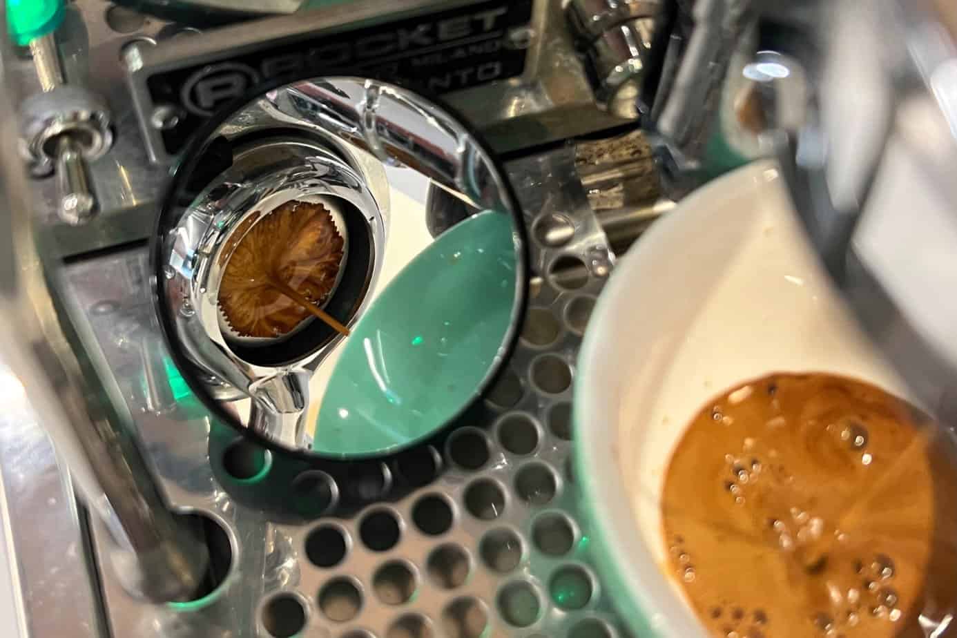 Espresso shot mirror Espresso shot mirror