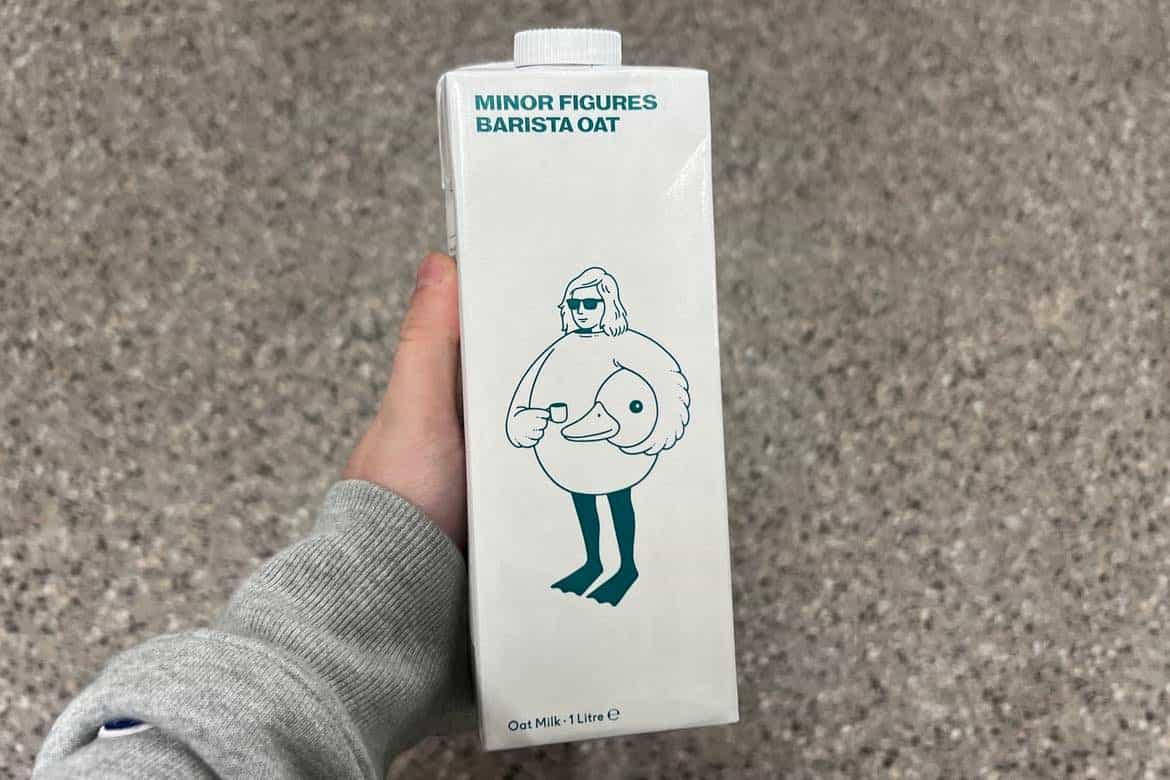 Minor Figures Oat Milk For Latte