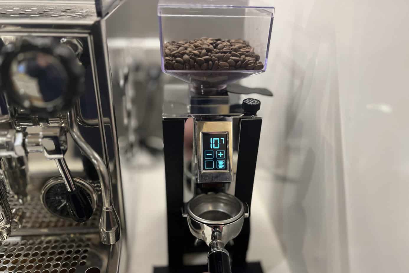 Grind into portafilter