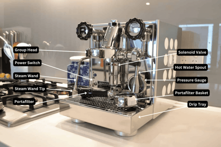 Espresso Machine Parts 33 Coffee Machine Components Explained