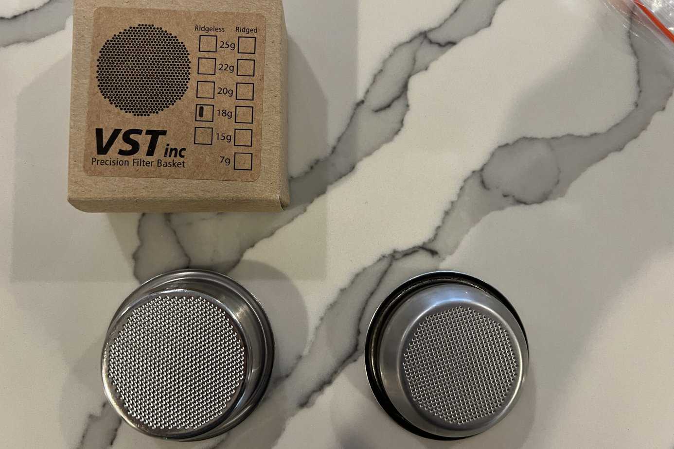 VST espresso basket vs rocket basket VST espresso basket vs rocket basket