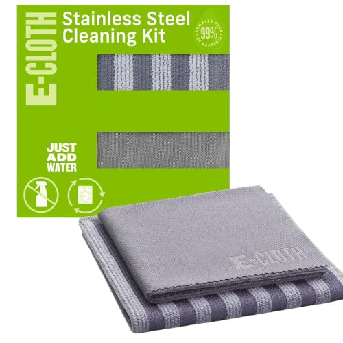 Stainless Steel Microfiber Cleaning Cloth